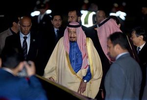  وضعیت وخیم شاه سعودی در سفر به ژاپن
