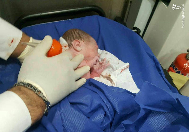 تولد کودک دانمارکی در آمبولانس مازندران