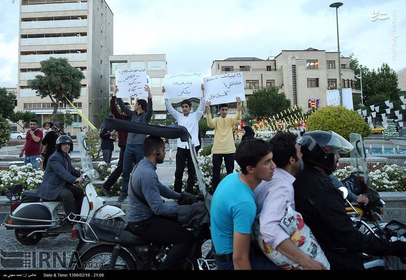 تبلیغات میدانی نامزدهای انتخاباتی