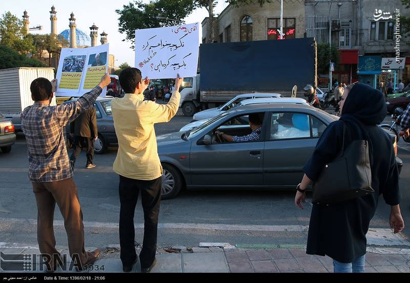 تبلیغات میدانی نامزدهای انتخاباتی