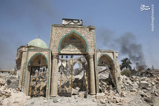 مسجد النوری موصل پس از آزادی