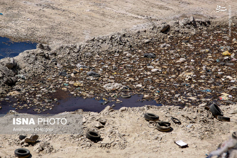 سایت دفن زباله در بندرعباس