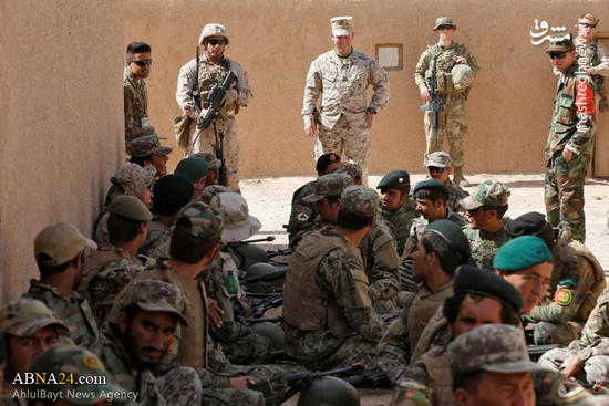 عکس/ آموزش ارتش افغانستان توسط نظامیان آمریکایی