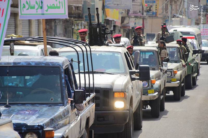 رژه نیروهای یمنی 