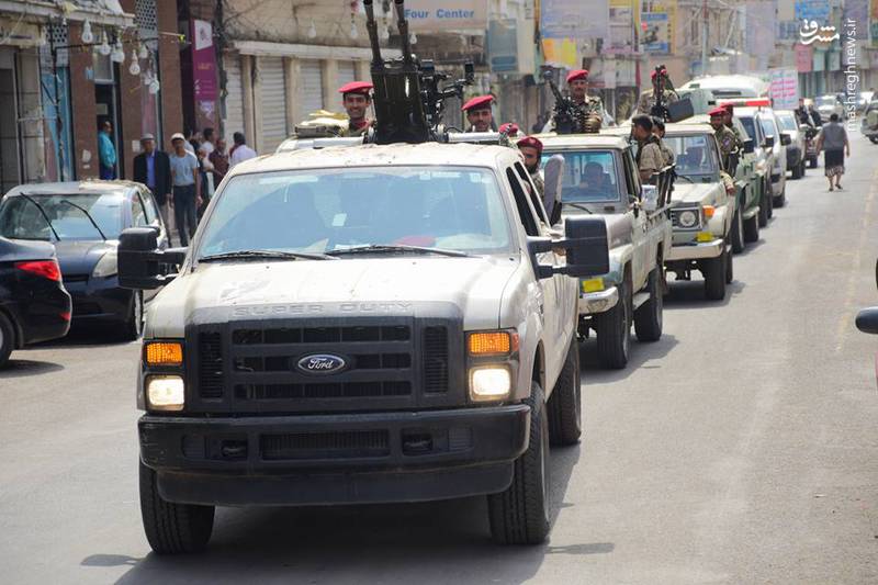 رژه نیروهای یمنی 