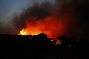  آتش سوزی جزیره کُرس در فرانسه