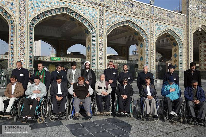 یک روز با خادمان جانباز در شمیم رضوان