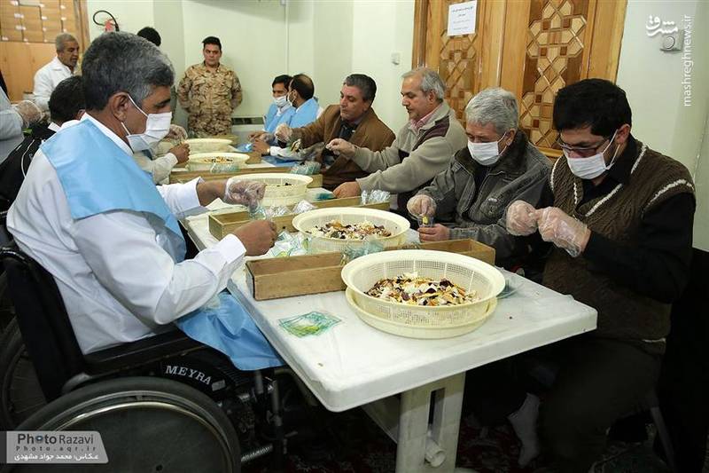 یک روز با خادمان جانباز در شمیم رضوان