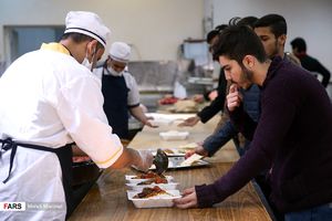 عکس/ انفاق دانشجویی