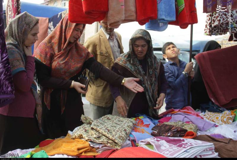 بازار مناطق ترکمن نشین در آستانه سال نو