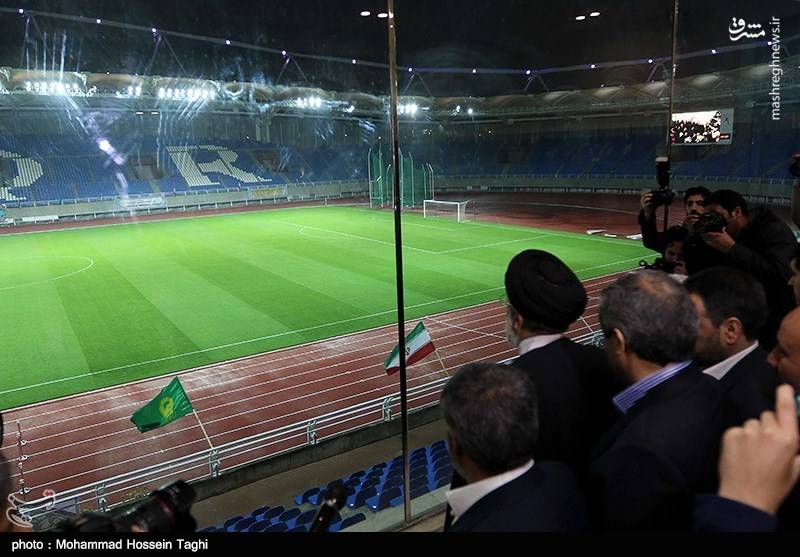  افتتاح ورزشگاه امام رضا(ع) در مشهد 