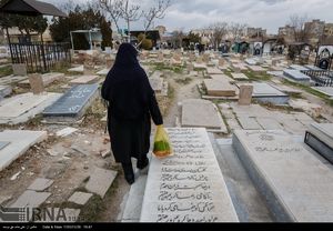  آخرین پنجشنبه سال در قبرستان های تبریز‎