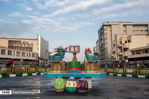 عکس/ هنرهای محیطی نوروزی در تهران