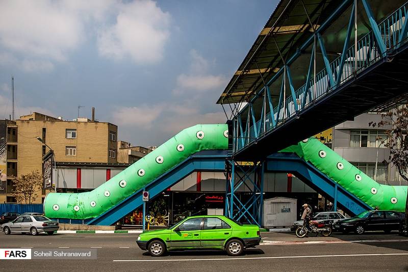 هنرهای محیطی نوروز در سطح شهر تهران