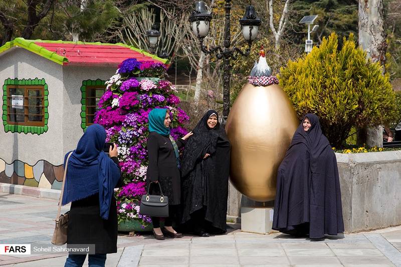 هنرهای محیطی نوروز در سطح شهر تهران