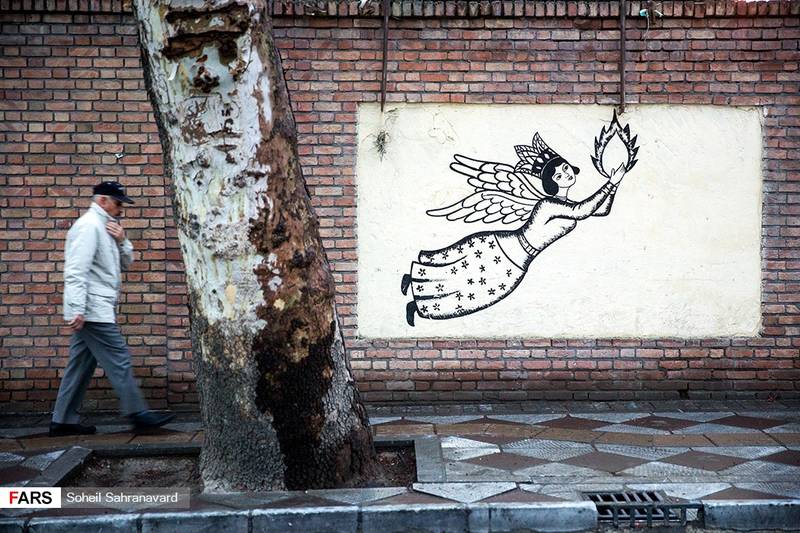 هنرهای محیطی نوروز در سطح شهر تهران