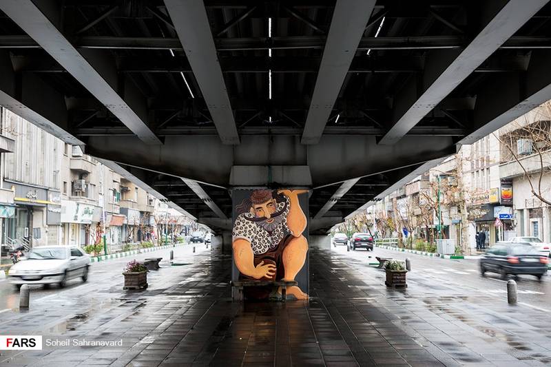 هنرهای محیطی نوروز در سطح شهر تهران