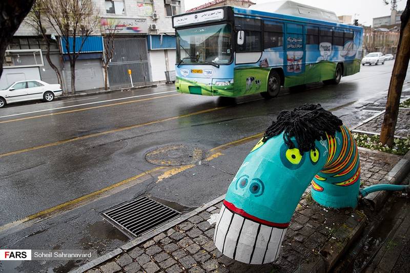 هنرهای محیطی نوروز در سطح شهر تهران