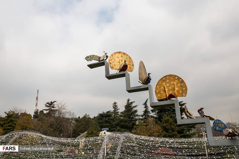 هنرهای محیطی نوروز در سطح شهر تهران