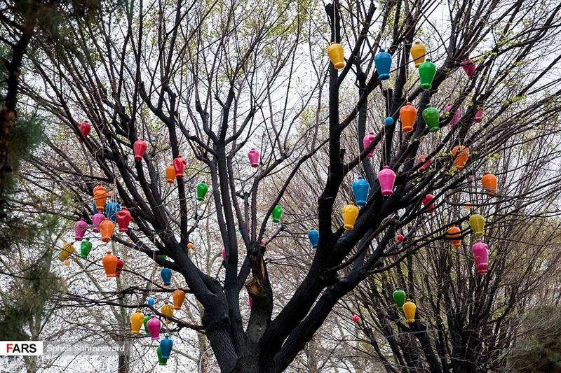 هنرهای محیطی نوروز در سطح شهر تهران