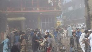 عکس/ انفجار تروریستی در پاراچنار