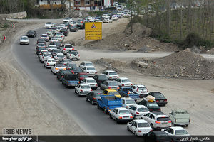 ترافیک جاده هراز 