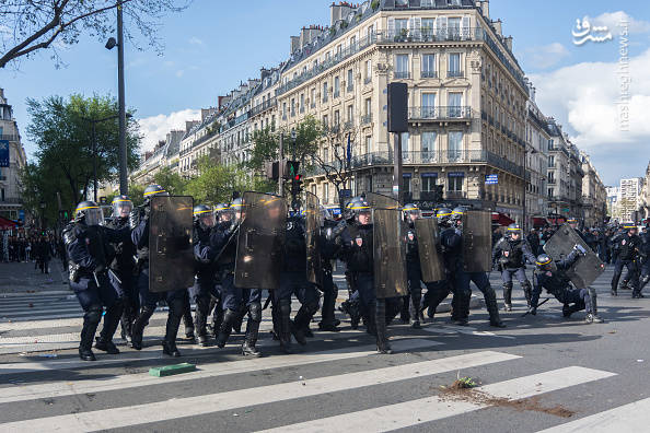 سومین روزتظاهرات چینی ها در پاریس