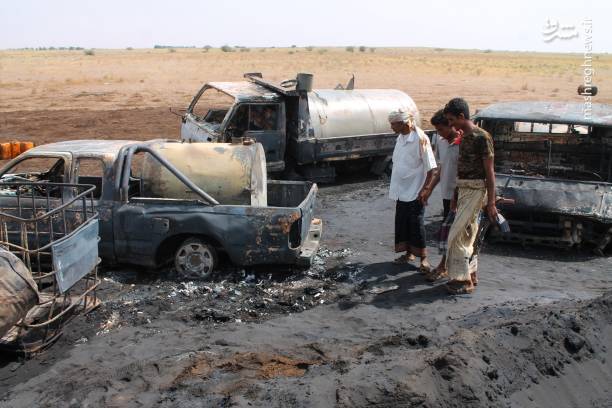 حملات گسترده جنگنده‌های سعودی به الحدیده یمن