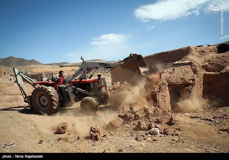 زلزله زدگان روستای الجموق