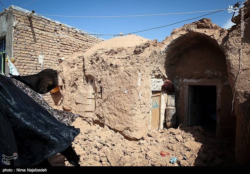 زلزله زدگان روستای الجموق