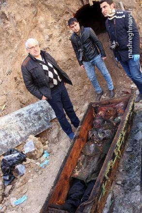 کشف جسد مومیایی شده یک افسر روسی در حفاری های ساختمانی