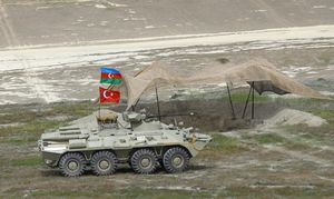 رزمایش مشترک ترکیه و آذربایجان