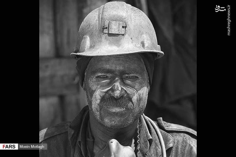 تصاویر پرتره از کارگران معدن یورت
