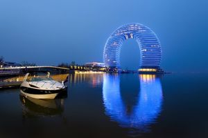 عکس/ معماری زیبای هتل شرایتون چین
