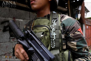  درگیری نیروهای نظامی فیلیپین با تروریست‌های داعشی