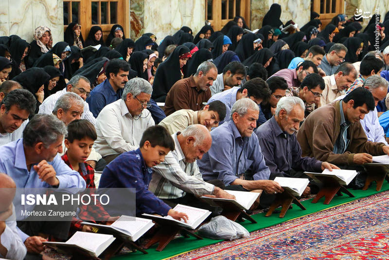 جزء خوانی قرآن کریم در مساجد