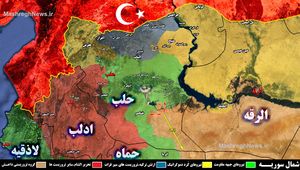 بن بست داعش در استان حلب؛ مقصد بعدی ببرهای سوریه و شیرهای فلسطینی کجاست؟ + عکس و نقشه میدانی