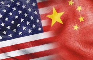 پرچم نمایه چین و امریکا