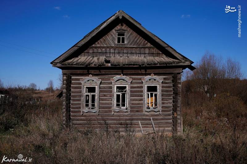 خانه ای متروکه در روسیه