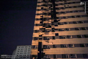 فیلم/ آتش‌سوزی برج ۲۰ طبقه پامچال