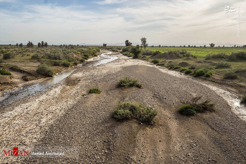  خشکسالی وکم آبی در جنوب کرمان