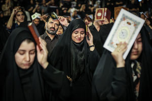 احیاء شب بیست و سوم رمضان در مصلی امام خمینی (ره) تهران