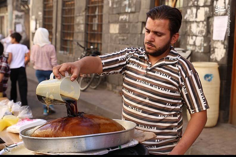 جشنواره شیرینی‌های رنگارنگ رمضانی «دمشق»