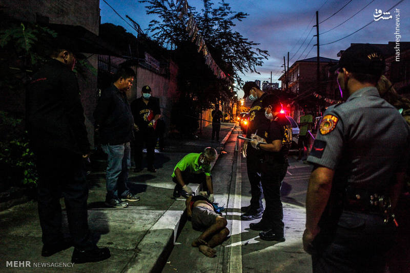 مبارزه خونین با مواد مخدر در فیلیپین‎