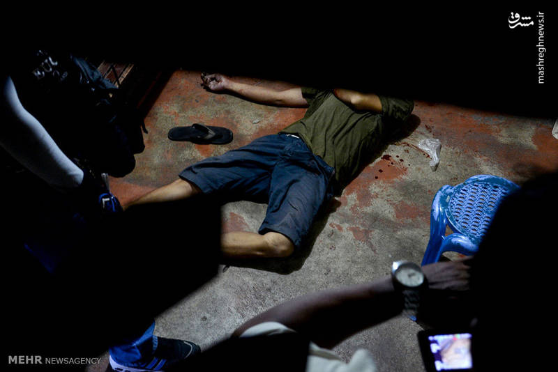 مبارزه خونین با مواد مخدر در فیلیپین‎