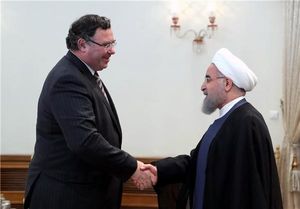 روحانی و مدیرعامل توتال