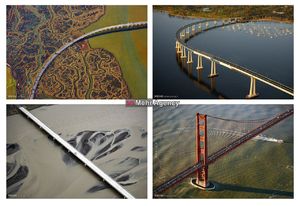 تصاویری هوایی از بزرگترین پل های جهان 