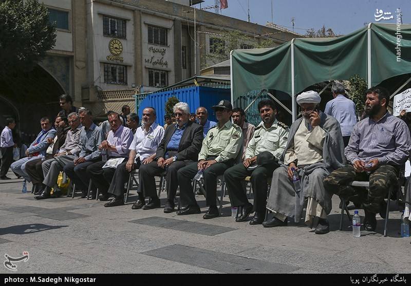  مراسم روز عفاف و حجاب در بازار تهران 