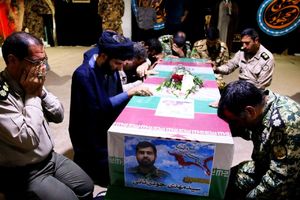 وداع با هشتمین شهید مدافع حرم ارتش