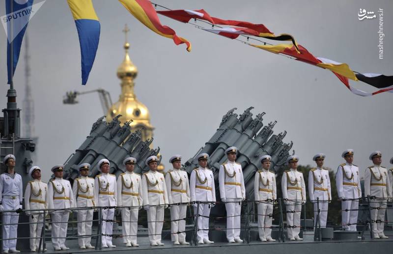  جشن روز نیروی دریایی در روسیه